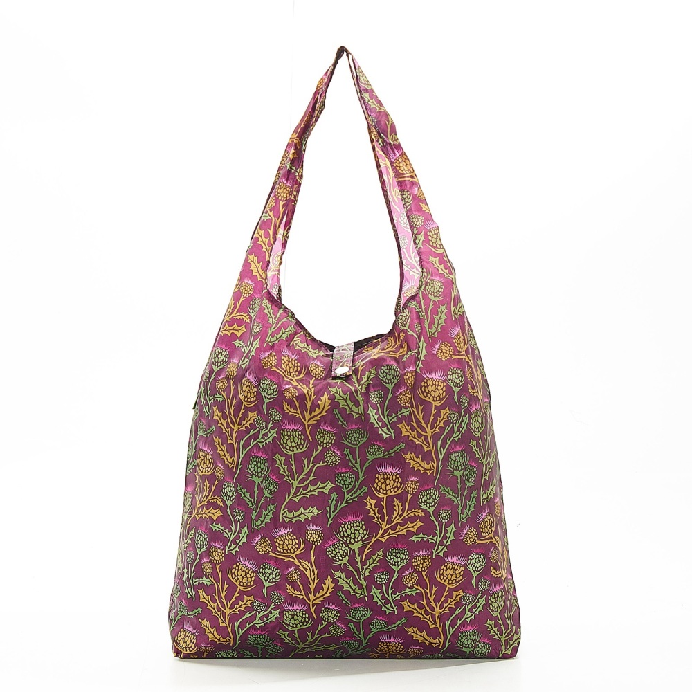 FOLDAWAY SHOPPER - A16 PURPLE THISTLE