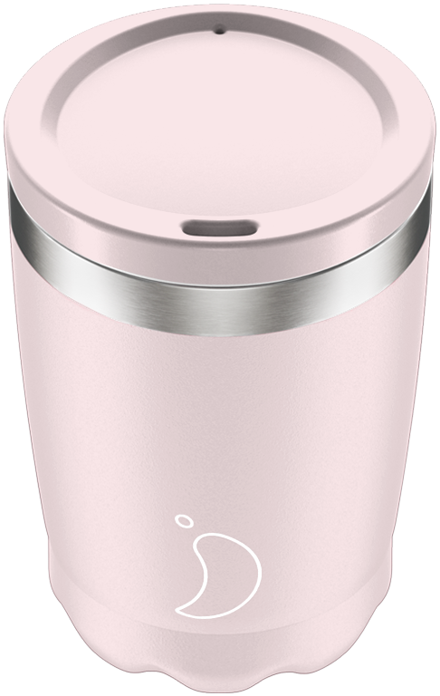 CHILLY'S COFFEE CUP 340ML BLUSH PINK