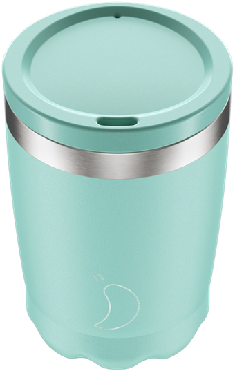 CHILLY'S COFFEE CUP 340ML PASTEL GREEN