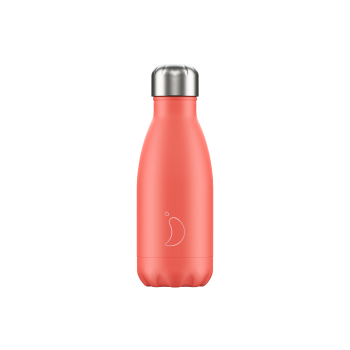 CHILLY'S BOTTLE 260ML - [PASTEL] CORAL