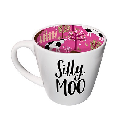 INSIDE OUT MUG - SILLY MOO (ISO167)