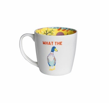 INSIDE OUT MUG - WHAT THE DUCK (ISO143)
