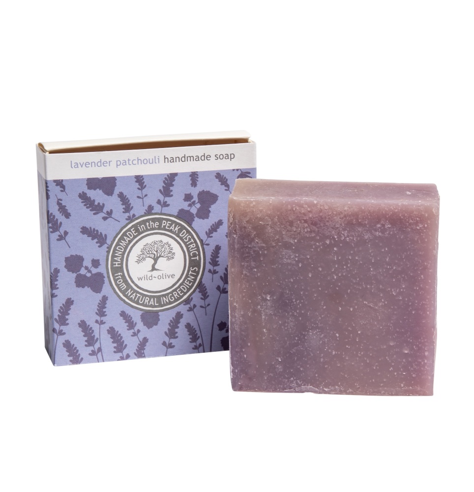 WILD OLIVE - 100G SOAP | LAVENDAR PATCHOULI & VANILLA