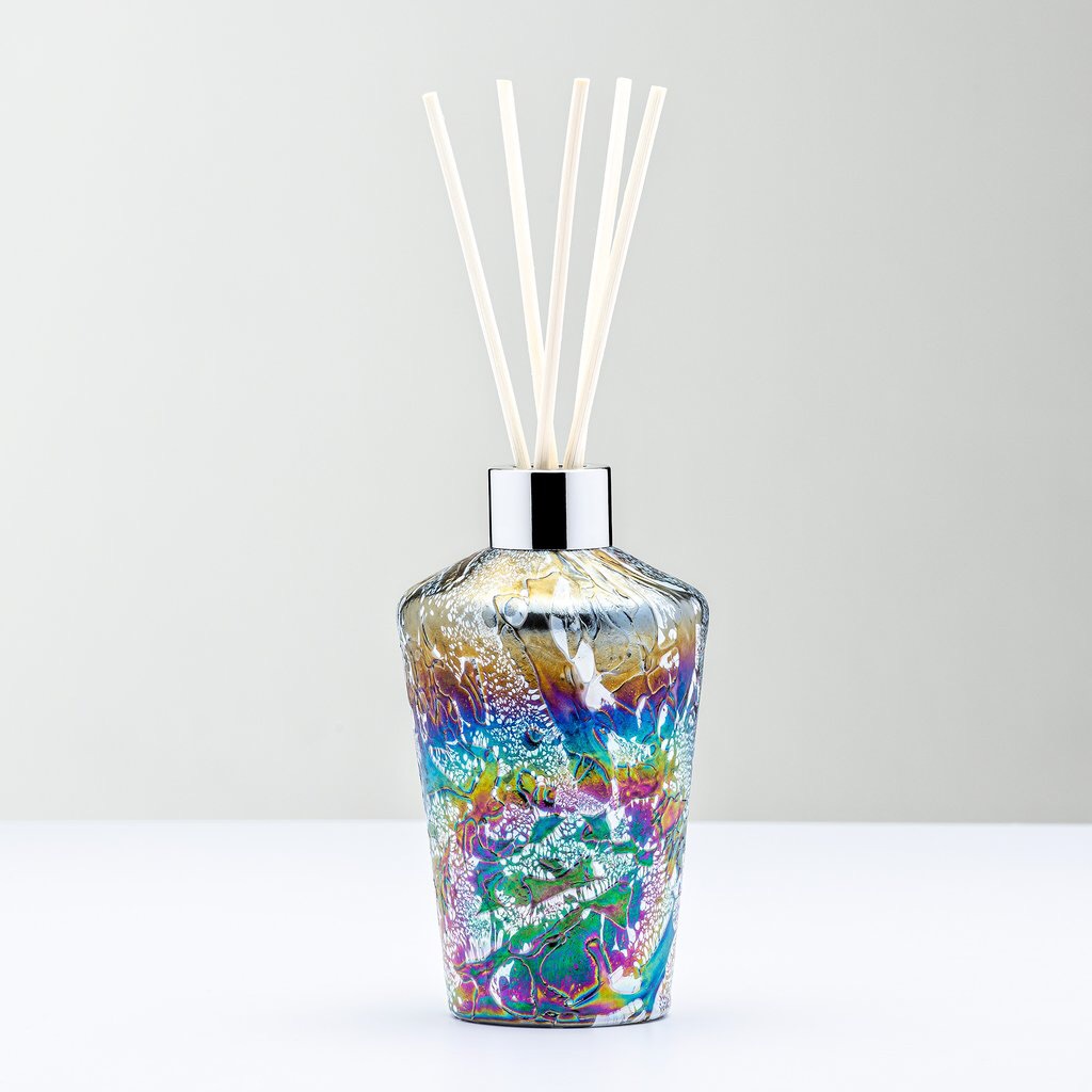  REED DIFFUSER BOTTLE - FLUTE PASTEL SILVER