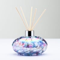  REED DIFFUSER BOTTLE - OVAL BLUE & PINK