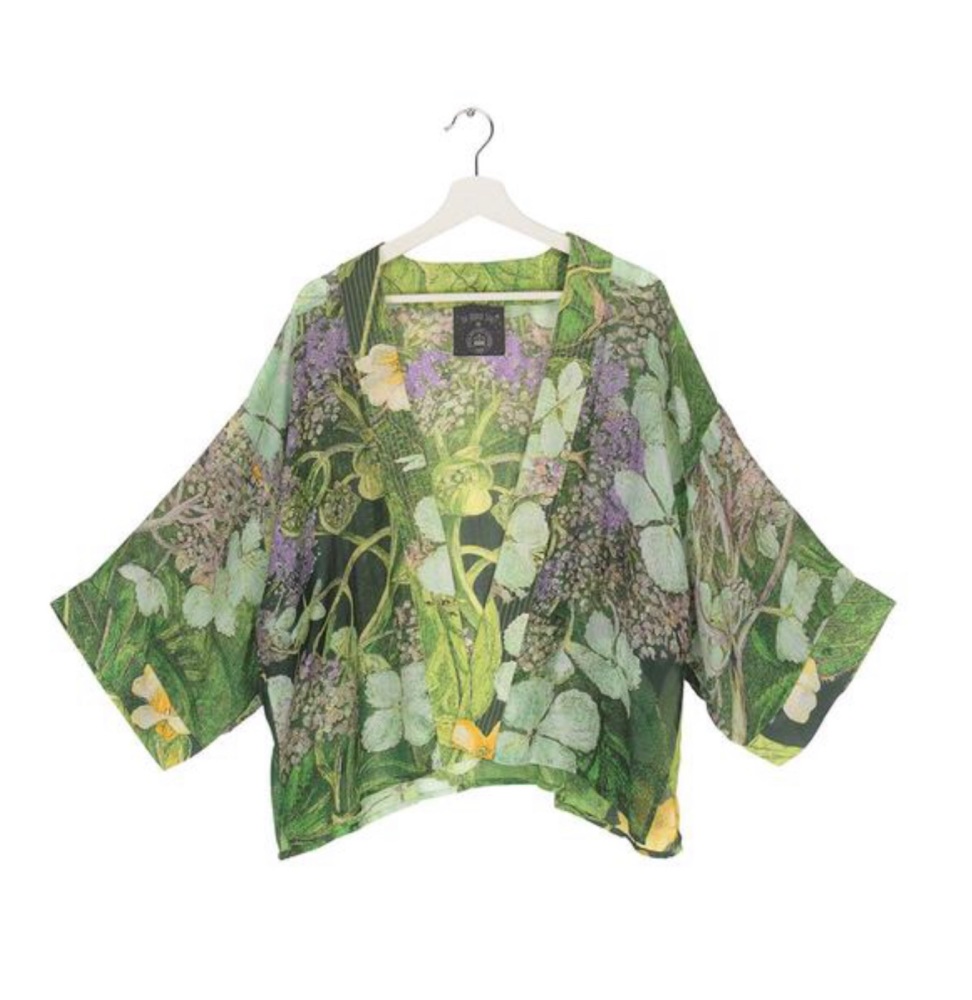 KIMONO KEW MARIANNE NORTH HYDRANGEA LIME