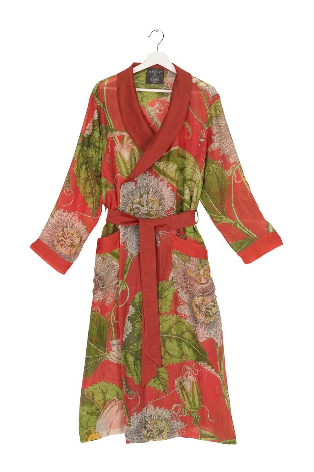 GOWN KEW PASSION FLOWER SCARLET RED