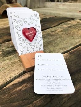 POCKET HEART - SENDING LOVE PINK