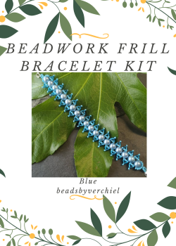 Blue Beadwork Bracelet Kit
