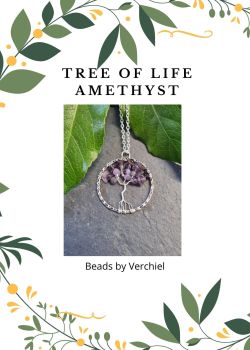  Amethyst Tree of Life Jewellery Making Kit