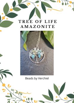  Amazonite Tree of Life Jewellery Making Kit