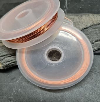  .6mm bare copper wire reel 12 Metres