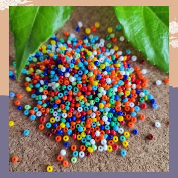 Preciosa Czech size 10 seed beads  -Opaque Mix