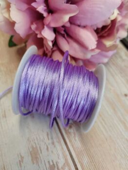 1 Metre Lilac Rattail 1.5mm thick