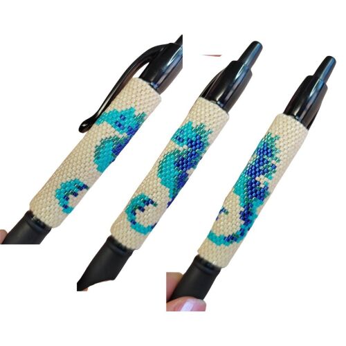 <!001-> Sea Horse Peyote pen topper Kit