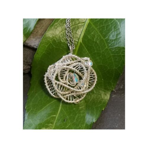 Wire Wrapped Rose Kit - Silver