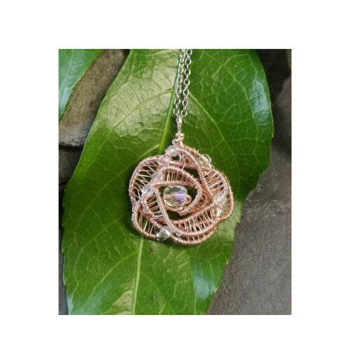 Wire Wrapped Rose Kit - Rose Gold