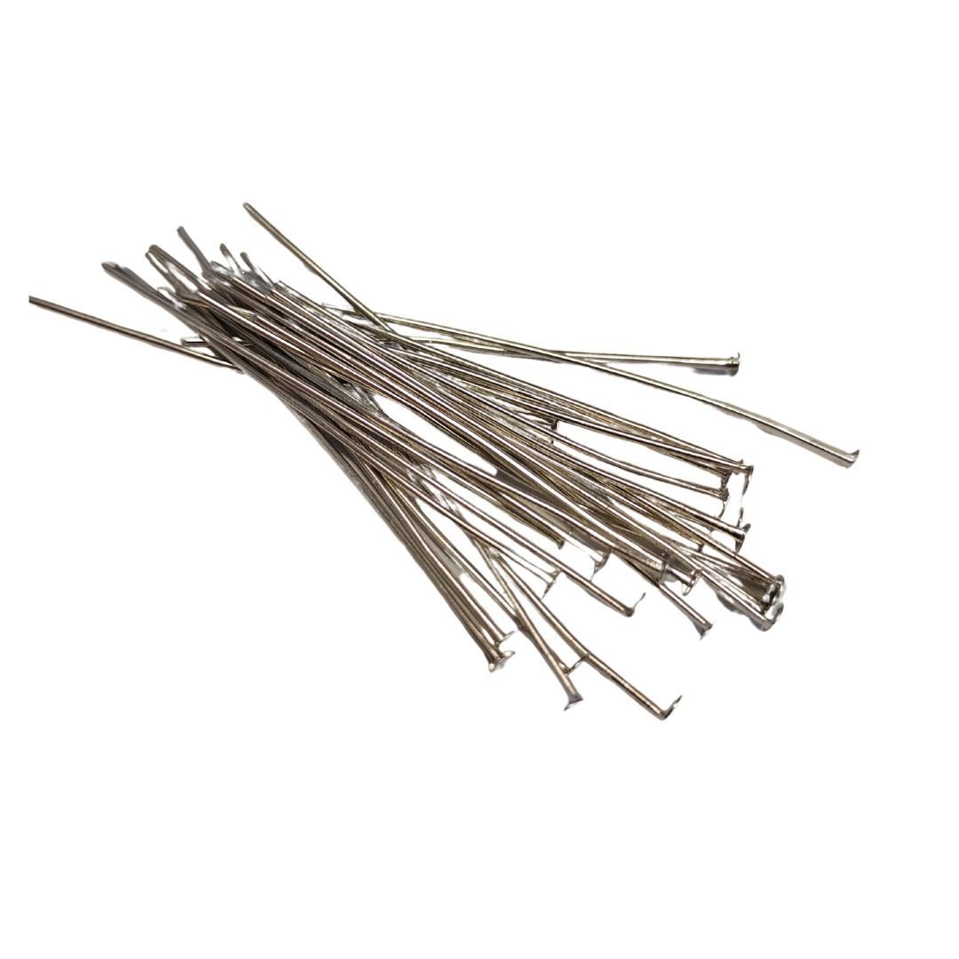 20 silver Headpins