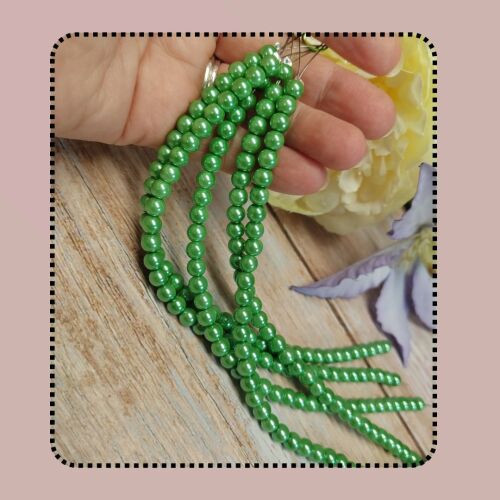 6mm short strand green