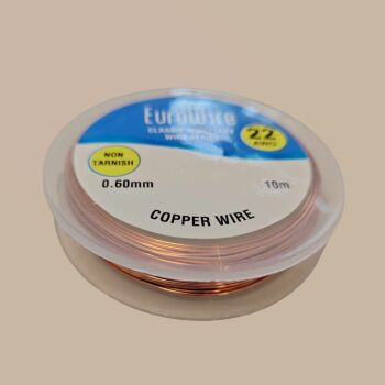 .6mm copper wire reel 10 Metres