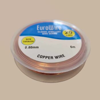  .8mm copper wire reel 6 Metres