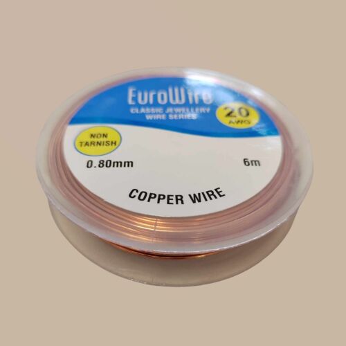 <!-- 004 --> .8mm copper wire reel 6 Metres