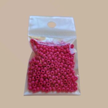  10g Czech size 8 Terra Intensive Pink