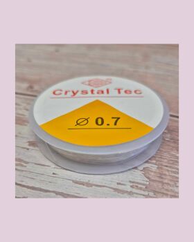 Reel of Clear elastic .7mm