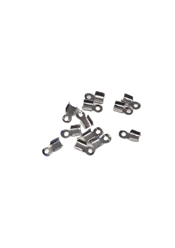 <!-- 001 -->Pack of 10 ribbon ends 2.5mm wide