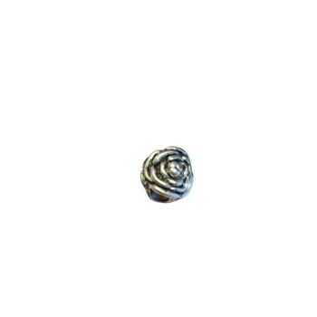 1 x large metal rose bead with large hole