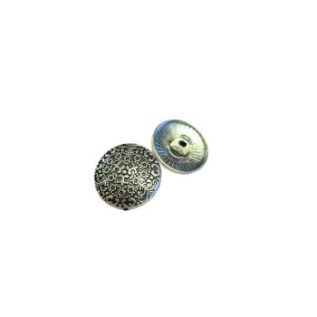 1 x 18mm ornate metal button