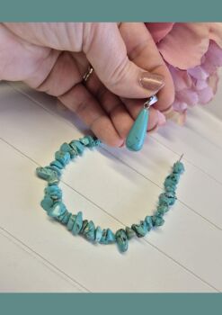FLASH SALE Turquoise howlite bundle