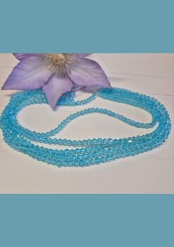 FLASH SALE 13 inch strand Ocean Spark 4mm bicones