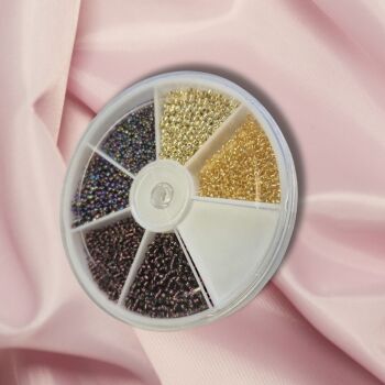 Toho Seed Bead Swivel Storage Set – Mixed Palette