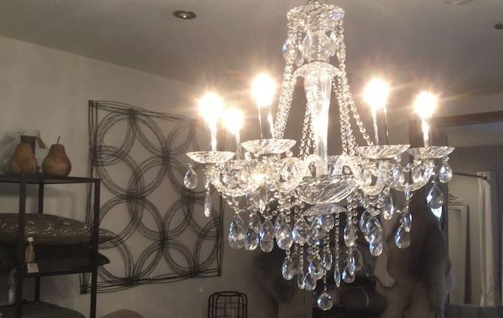 Chandelier at The Little Boutique