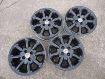 MGF MGTF Black Alloys 15 inch x 4