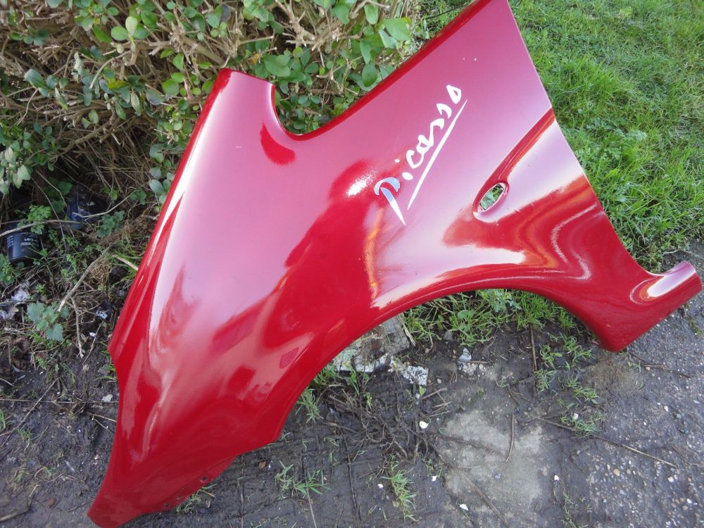 Citroen Picasso Passenger Side Front Wing Mk1 Rouge Lucifer