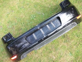 VW GOLF MK7 2012-2014 GENUINE Rear BUMPER, COMPLETE, Black