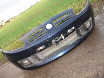 MG TF FRONT BUMPER ROYAL BLUE JFM WITH FOG LIGHTS