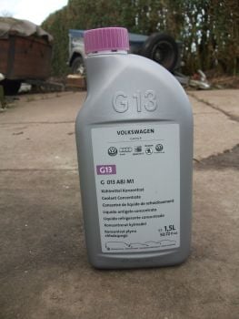 GENUINE VW AUDI SKODA SEAT G13 COOLANT ANTIFREEZE 1.5LTR