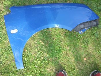 VW Polo Driver Side Front Wing 2002 - 2005 Jazz Blue LW5Z