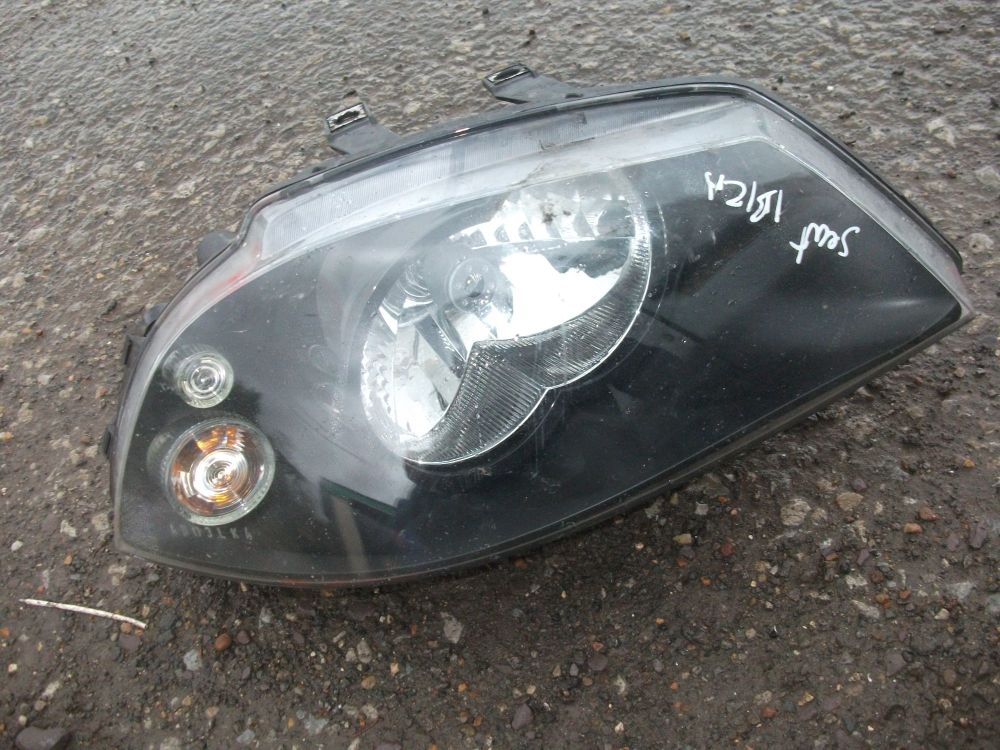 SEAT IBIZA RIGHT DRIVERS SIDE HEADLIGHT 2002 - 2008 PART 6L2941022A