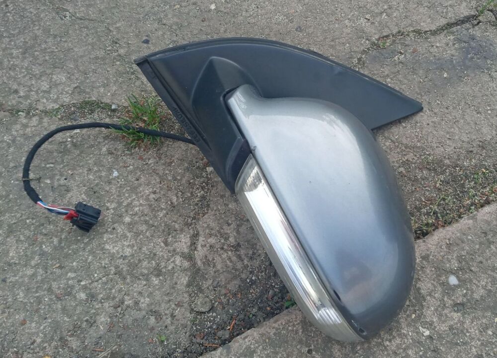 VW GOLF MK5 (2003-09) 3 DOORS  WING MIRROR LEFT PASSENGER SIDE GREY LA7T