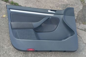 VW VOLKSWAGEN GOLF MK5 2003-2009 NSF FRONT LEFT PASSENGER SIDE DOOR CARD