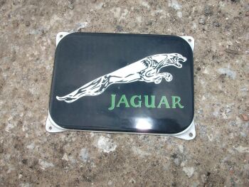 Jaguar genuine porcelain enamel sign 14cm x 10cm