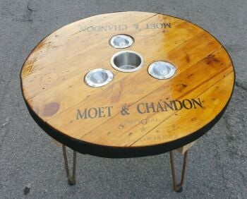 Moet and Chandon Drinks Table