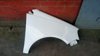 VOLKSWAGEN POLO 2005-2009 RIGHT WING DRIVER SIDE PURE WHITE LC9A