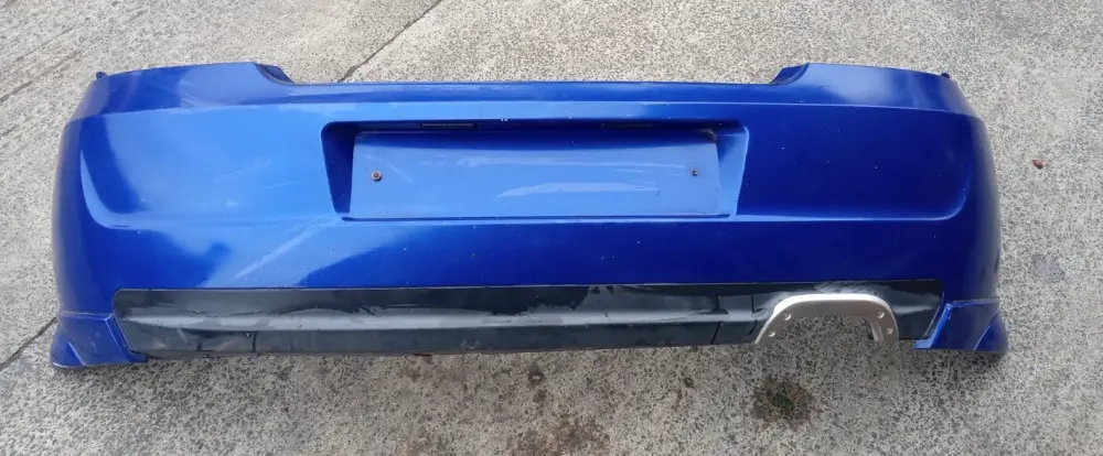 MG ZR FACELIFT 2004+ GENUINE REAR BUMPER TROPHY BLUE MK2