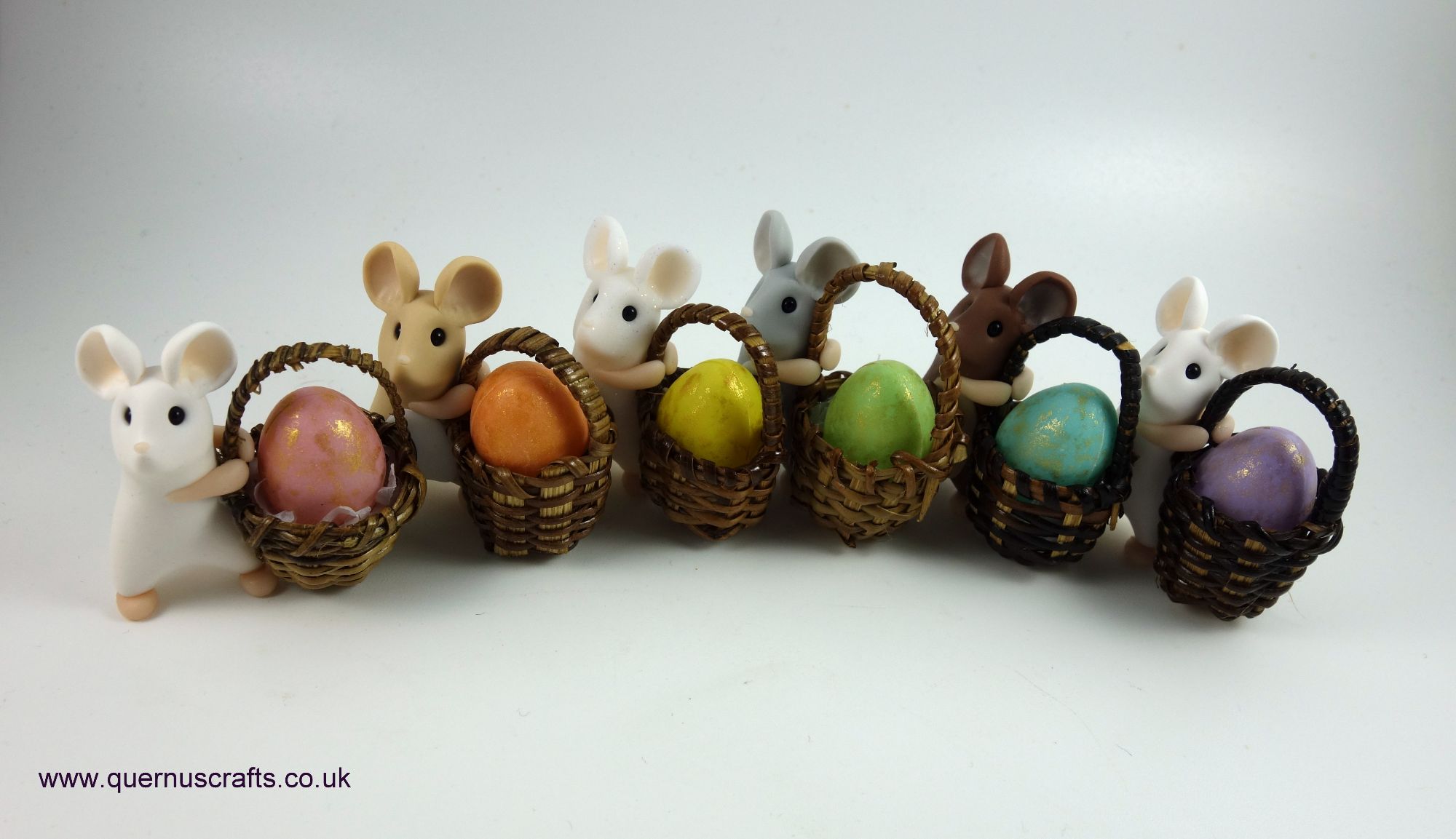 April - Wee Easter Egg Mice