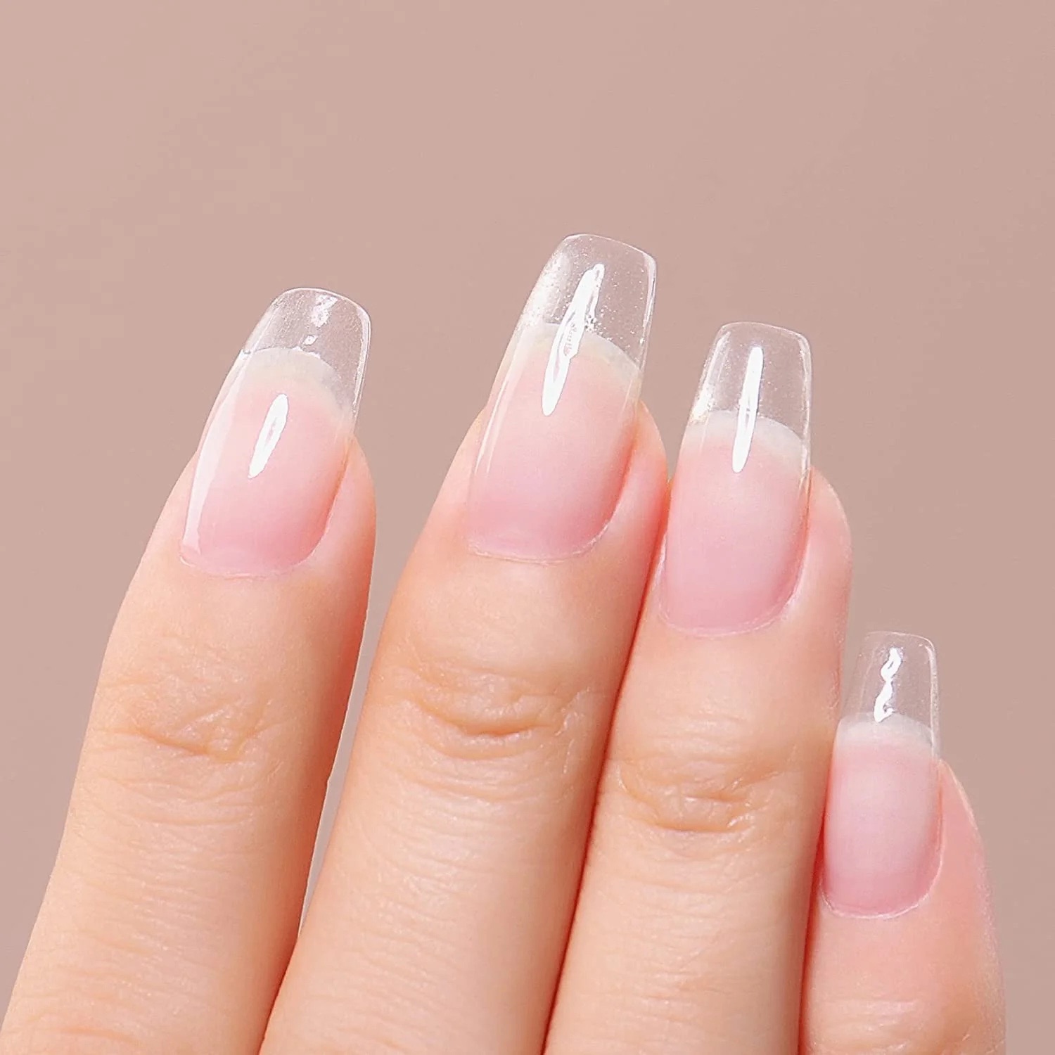 500 Nail Tips False Nails For Acrylic Gel Extension Cover Nails, Colouring  Style | eBay